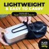 Gaobabu MultiGrillPlate for Mestin Made in Japan | Fits a wide variety of gear | 3-layer fluorine processing | No seasoning required | Can be stacked with Mestin | aluminum lightweight compact view 3