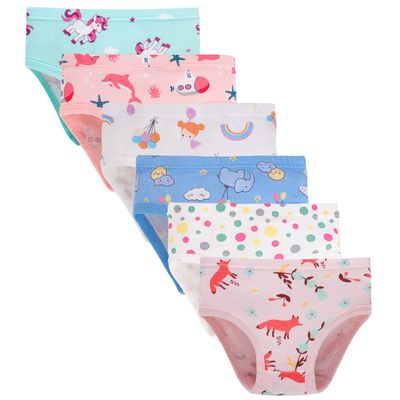 Boboking Girls Panties Little Girls Soft Briefs Toddler Underwear 2T