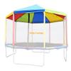 Trampoline Canopy Without Frame, Trampoline Replacement Canopy Top Cover Water-Proof Sunshade Trampolines Accessories, Color (Size : 8FT) view 1