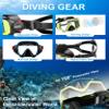 Aegend Snorkeling Gear for Adults Youth Kids, Snorkel Mask with Top Dry Valve - Panoramic View Anti-Leak and Anti-Fog with Mesh Bag for Snorkeling, Scuba Diving, Freediving & Swimming view 2