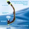 Aegend Snorkeling Gear for Adults Youth Kids, Snorkel Mask with Top Dry Valve - Panoramic View Anti-Leak and Anti-Fog with Mesh Bag for Snorkeling, Scuba Diving, Freediving & Swimming view 3