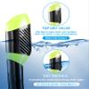 Aegend Snorkeling Gear for Adults Youth Kids, Snorkel Mask with Top Dry Valve - Panoramic View Anti-Leak and Anti-Fog with Mesh Bag for Snorkeling, Scuba Diving, Freediving & Swimming view 4