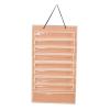 Belt Display Holder Dustproof Rack Martial Arts Belt Display for Eight Belts 5 Medals (Pink) view 3