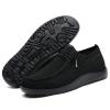 ITAZERO Men 5E Extra Wide Shoes Lightweight Wide Round Toe Box Large Size Shoes with Arch Support Insole for Swelling Feet All Black 15 view 2