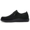 ITAZERO Men 5E Extra Wide Shoes Lightweight Wide Round Toe Box Large Size Shoes with Arch Support Insole for Swelling Feet All Black 15 view 3