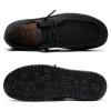ITAZERO Men 5E Extra Wide Shoes Lightweight Wide Round Toe Box Large Size Shoes with Arch Support Insole for Swelling Feet All Black 15 view 4