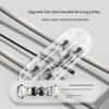 WIKINK 2 in 1 Leg Trainer, Ski Machine Pelvic Floor Muscle Exerciser for Women Bodybuilding Buttock Shaper Home Gym Fitness Equipment view 3
