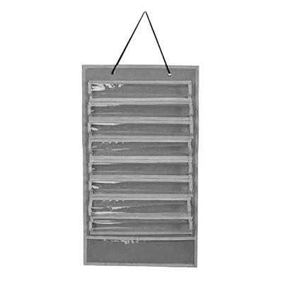 Belt Display Holder Dustproof Rack Martial Arts Belt Display for Eight Belts 5 Medals (Grey)