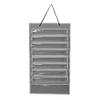 Belt Display Holder Dustproof Rack Martial Arts Belt Display for Eight Belts 5 Medals (Grey) view 1