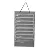 Belt Display Holder Dustproof Rack Martial Arts Belt Display for Eight Belts 5 Medals (Grey) view 4
