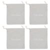 FOMIYES 4pcs Hair Dryer Organizer Bags with Drawstring Cloth Travel Storage view 1