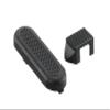 Lancer Tactical M4 Crane Airsoft Stock Butt Plate Set (Black) view 2