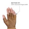 Harbinger Pro Wristwrap Gloves 2.0 for Weightlifting, Training, Fitness, and Gym Workouts with Wrist Support - Men's Tan Camo Medium view 3