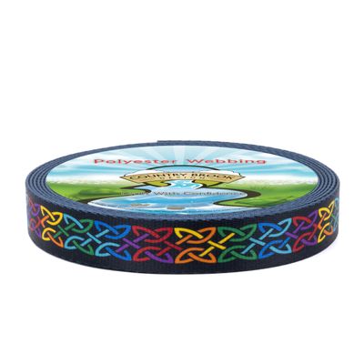Country Brook Design - Celtic Pride Polyester Webbing (1 Inch, 20 Yards)