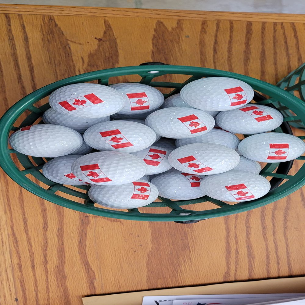 Canada Novelty Golf Balls