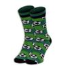 Sports-Themed Socks (US, Numeric, 8, 11, Regular, Regular, Soccer) view 1