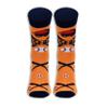 Sports-Themed Socks (US, Numeric, 8, 11, Regular, Regular, Baseball) view 2