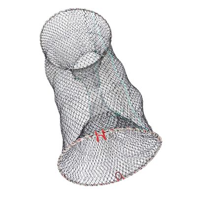 Zerodeko 1pc Portable Trap Net for Fishing Foldable Fishing Net for Shrimp and Crab Lightweight Elastic Material Wire Essential for Lake