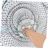 Zerodeko 1pc Portable Trap Net for Fishing Foldable Fishing Net for Shrimp and Crab Lightweight Elastic Material Wire Essential for Lake view 3
