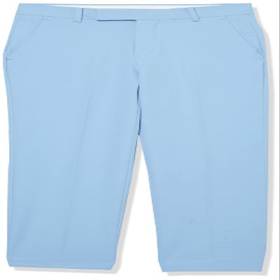 Calvin Klein Boys' Flat-front Suit Dress Pant, Straight Leg Fit & Hemmed Bottom, Belt Loops & Functional Front Pockets, Bel Air Blue Performance, 20