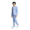 Calvin Klein Boys' Flat-front Suit Dress Pant, Straight Leg Fit & Hemmed Bottom, Belt Loops & Functional Front Pockets, Bel Air Blue Performance, 20 view 3