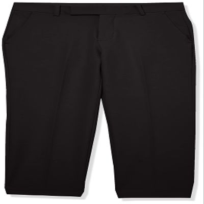 Calvin Klein Boys' Flat-front Suit Dress Pant, Straight Leg Fit & Hemmed Bottom, Belt Loops & Functional Front Pockets, Black Performance, 12