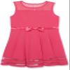 Calvin Klein Girls' Sleeveless Party Dress, Fit and Flare Silhouette, Round Neckline & Back Zip Closure, Magenta, 16 view 1