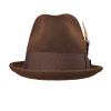 Bigalli Roma Wool Felt Trilby Fedora | Chocolate X Large view 3