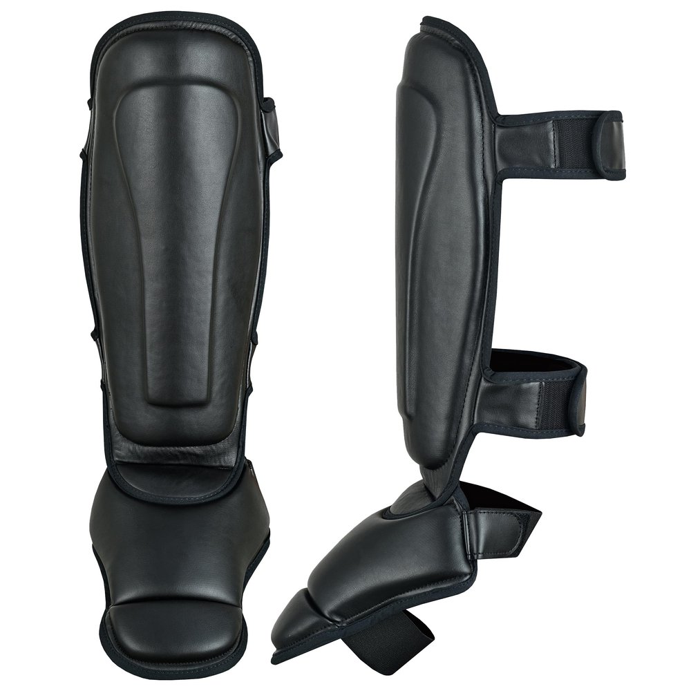 PFG Classic Shin Instep Guard for Boxing MMA Muay Thai Training (L)