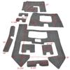Sea Ark Boat Snap in Carpet Set | Outlaw 180 Gray 9 Piece view 2