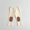 Infant Baby Newborn Organic Cotton Baby Kneepad Design Unisex Baby Pants Clothes Skin Color Leggings (Brown, 0-6 Months) view 4