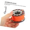 INOOMP 2rolls Convenient Underwater Diving Spool Portable Reel for Scuba Diving Unrolling and Winding Essential Equipment for Enthusiasts view 2