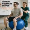 GalSports Yoga Ball for Exercise & Physical Therapy, Anti-Burst Stability Ball, Slip Resistant, Home Gym Fitness, Balance Chair view 2