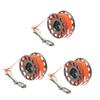 INOOMP 3rolls Professional Underwater Diving Spool Reel Diving Line Tool Finger Reel for Enhanced Safety and Convenience view 1