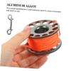 INOOMP 3rolls Professional Underwater Diving Spool Reel Diving Line Tool Finger Reel for Enhanced Safety and Convenience view 4