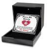 Love Knot Rose Gold Necklace Luxury Box Cadena para mujer o novia con diseo clsico y estilo moderno para futura esposa, mujer view 2