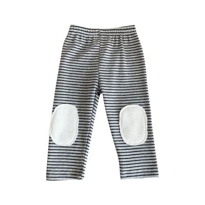Infant Baby Newborn Organic Cotton Baby Kneepad Design Unisex Baby Pants Clothes Skin Color Leggings (A, 18-24 Months)