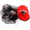 Drawstring Fish Protective Net Fishing Guard Basket Mesh Locating Net for Fish Crabs Lobster and Shrimp Includes Stylish Bag view 1