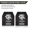 Weighted Vest Plates 9.8"x11" Steel Weight Plates (5.51LB, 8.81LB, 15.43LB, 20.94LB), Rust-Proof Workout Inserts for CrossFit Murph, Rucking, Running & Strength Training view 3