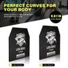 Weighted Vest Plates 9.8"x11" Steel Weight Plates (5.51LB, 8.81LB, 15.43LB, 20.94LB), Rust-Proof Workout Inserts for CrossFit Murph, Rucking, Running & Strength Training view 4