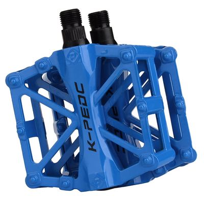 TXJ Sports Bike Pedals 9/16" Bicycle Pedals Mountain Bike, Aluminium Lightweight Platform Pedals for BMX MTB Road Bikes