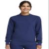 Cherokee Men & Women Scrubs Top Workwear Professionals Pocketless Crew Neck WW790, L, Navy view 1