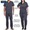 Cherokee Men & Women Scrubs Top Workwear Professionals Pocketless Crew Neck WW790, L, Navy view 2