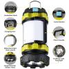 BOBKID 1 Pack Camping Lantern, Outdoor LED Camping Light, Rechargeable Flashlights with 1000LM, 6 Modes, IPX5 Waterproof Portable Emergency Camp Light for Hurricane Survival - Green view 2