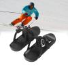 Mini Ski Shoes, Portable Snow Boots for Winter Sports, Snowboarding, and Skiing view 2