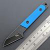 Ccanku C1295 Fixed Blade Knife,9Cr18Mov Blade G10 Handle EDC Tool Neck Knife with kydex Sheath for Outdoor, Camping, Hiking, Fishing(Blue) view 2