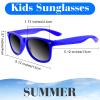 MIAHART 48Pcs Kids Party Sunglasses Bulk Neon Colors Glasses for Summer Beach Pool Party Carnival Prizes Birthday Party Favors, 8 Colors view 3