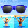 MIAHART 48Pcs Kids Party Sunglasses Bulk Neon Colors Glasses for Summer Beach Pool Party Carnival Prizes Birthday Party Favors, 8 Colors view 4