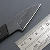 Ccanku C1295 Fixed Blade Knife,9Cr18Mov Blade G10 Handle EDC Tool Neck Knife with kydex Sheath for Outdoor, Camping, Hiking, Fishing(Black) view 4