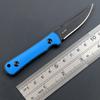 Ccanku C1296 Fixed Blade Knife Neck Knife,9Cr18Mov Blade G10 Handle EDC Tool Knifes with kydex Sheath for Outdoor, Camping, Hiking, Fishing,Hunting(Blue)   view 3
